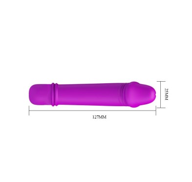 Mini penis wibrator realistyczny sex 12cm 10trybów